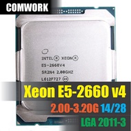 ซีพียู Intel XEON E5 2660 V4 LGA 2011-3 CPU PROCESSOR X99 C612 WORKSTATION SERVER DELL HP COMWORK