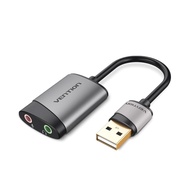 SOUND CARD VENTION USB 2.1 (0.15M) SPACE GRAY 