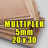 Triplek / Multiplek 5mm ( 20x30 )cm