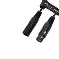 Alvin's Cables XLR 4 Pin Male to XLR 4 Pin Female Power Cable for Sony Venice|F55|SXS Camera, for Ca