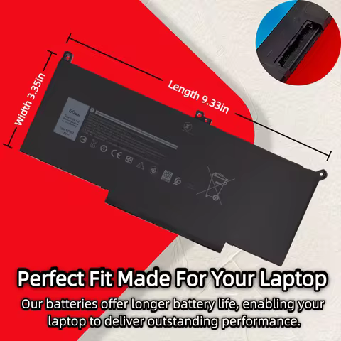 Wholesale And Retail❗❗❗ F3YGT Laptop Battery for DELL Latitude 12 7000 E7280 E7290 E7380 E7390 E7480