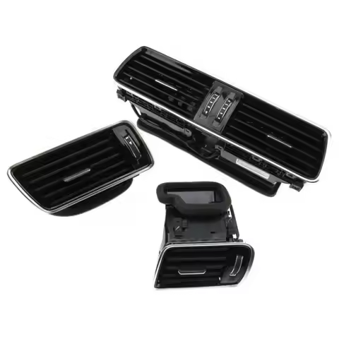 1 set 3AD819728A 3AD819701A 3AD819702A latest black console air conditioning vents suitable for VW P