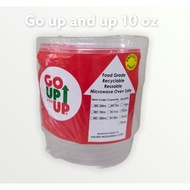 Microwavable round container 10 oz (10pcs/pack)