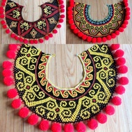 Lotus Pompom / Tango Pompom Adult Women typical of Dayak Iban Kalimantan