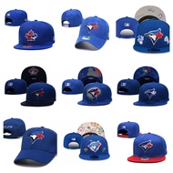 MLB Toronto Blue Jays Baseball Cap Flat Brim Hat Sun Visor Hat Multicolor