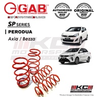 Perodua Bezza / Axia - GAB SP Series Sport Lowered Spring