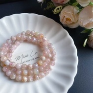 孤品 永恒的花 櫻花瑪瑙 多圈 果凍 水中花 手鍊 天然石 禮物