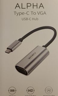 Alpha Type C to VGA adapter