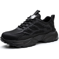 Work Safety Shoes For Men Lightweight Protective Work Sneakers Lightweight Men Shoes Breathable Shoe