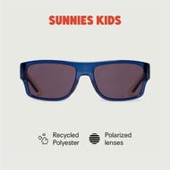 Sunnies Studios Nolan (Polarized Wraparound Square Sunglasses Shades for Kids)