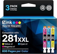 E-Z Ink (TM) Compatible Ink Cartridge Replacement for Canon CLI-281XXL 281 XXL for PIXMA TR7520 TR85
