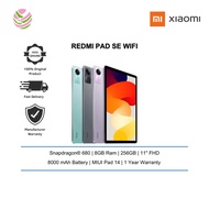 Xiaomi Redmi Pad SE WiFi 8GB RAM/ 256GB ROM/ 8000mAh Battery/ MIUI Pad 14/ Snapdragon 680