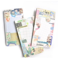 Colourful Collage Memo, Notepad, Paper Ephemera