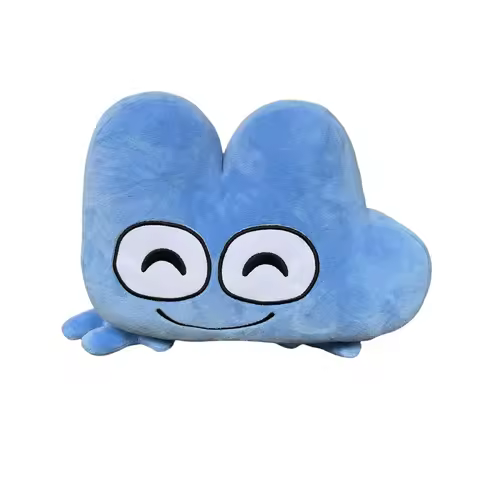 Fantasy role-playing BFDI plush toys, soft home decoration accessories, anime games, pillows, cartoo