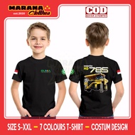 PT BUMA KOMATSU HD 785 DB Children's T-shirt Distro T-shirt