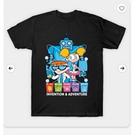 [White Ink Heat Transfer] Dexter's Laboratory Dexter's Laboratory Cartoon Pattern Printing Men's 100