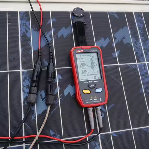 UNI-T Solar MPPT Meter UT673PV 5~800W Solar Panel Max Power Tester Peak Power Current Voltage Imp Vo