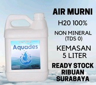 AQUADEST / AQUADES / AIR SULING 5 LITER