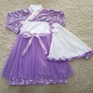 Gamis Anak Hanbok flower gamis set