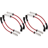 Edelbrock 22716 Ultra Spark 50 Plug Wire Set w/Metal Sleeves 50 ohms of Resistance Per Foot High Per