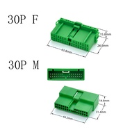 Suitable for connector instrument harness plug 30P sheath rubber shell with terminal IL-AG5-30S-D3C1