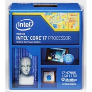 INTEL Processor Core i7 4790k 4.0GHz Socket 1150 USED