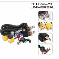 12V /24V H4 H3 H1 H7 H11 Headlamp Foglamp Spot Light Fog Light Wiring Kit And Foglamp Spot Light On 