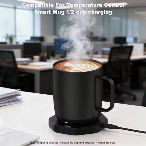 Charging Coaster for Ember Temperature Control Smart Mug 1 2 Replacement Charger Dock Base for Wirel