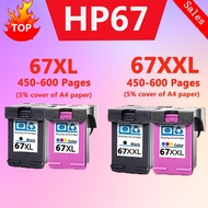 Compatible HP 67 Cartridge HP 67XL HP 67 Ink HP67 Black HP67 Color HP 67 Refillable Ink Cartridge fo