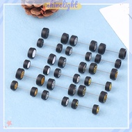 [Shinelight] 1Set 1/64 Alloy Car Staggered Front Small Rear Large Wheel BSC-D Serie 10.8mm+12.8mm Fo
