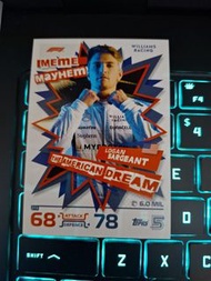 Topps Formula 1 Logan Sargeant