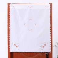 [Durable] Single Door Hanging Curtain Embroidered Door Curtain Bedroom Half Curtain Indoor Long Door Curtain Household Half Door Curtain Door