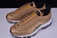 桃子代購～潮品Nike Air Max 97 CR7  黃金 補丁 C羅專屬 氣墊 男女 休閒 運動 AQ0655-7