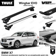 Bmw X7 THULE Wingbar EVO black/silver crossbar original sweden