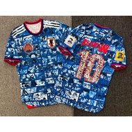 READY STOCK Japan Anime Jersey  PLAYER ISSUE Japan Home Tsubasa Jersey Football Jersey Japan Player 
