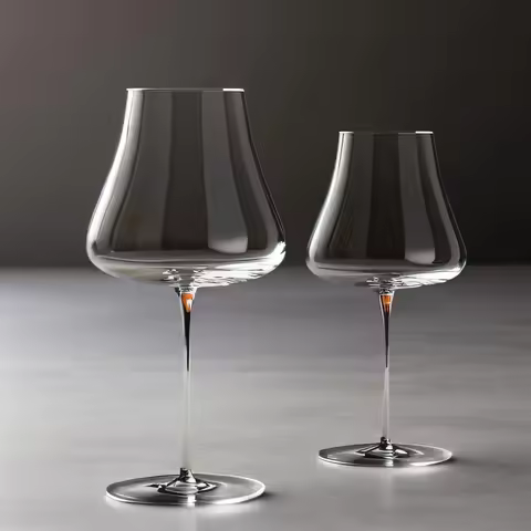 Large Capacity Crystal Glass Wine Glasses Nordic Luxury Small Man Waist Goblet Household High-end Wi