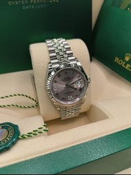 ROLEX 勞力士 36mm 126234-0031 鑲鑽粉紅色 Brand New 全新