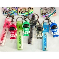 FUTURE SUPERMAN PLASTIC KEYCHAIN - EXTREMELY COOL KEYCHAIN - BACKPACK KEYCHAIN