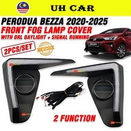 Perodua Bezza Facelift Dynamic Front Bumper Led Drl Daylight Light With Running Signal