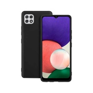 Samsung A22 5G Plain-Black Slim Casing