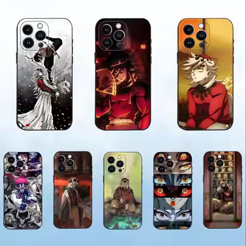 Douma D-DemonS S-Slayer Phone Case For iPhone 16,15,14,13,12,11 Plus,Pro Max,XS,X,XR,SE,Mini,8,7,Sof