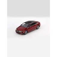 MiniGT Box Version MGT00970 Mercedes-Benz EQS 580 4MATIC Red Metallic