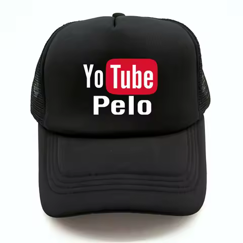 Yo Tube Pelo Caps Summer Adjustable Baseball Cap Funny Mesh Net Hats Snapback Adults MZ-030