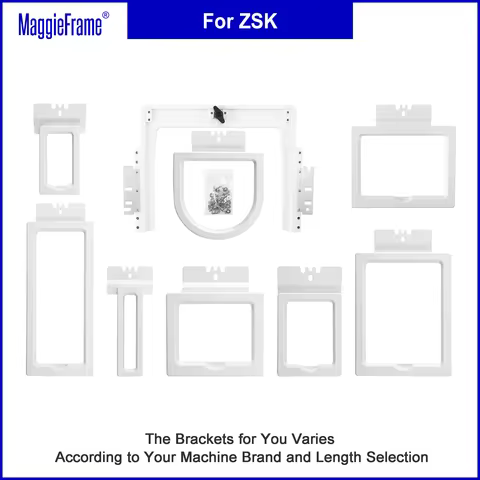8in1 magnetic Magna Hoop fast frame kit for ZSK Sprint 2/5/6L/7XL/8 RACER 2W/4S/4W/6S/6W/8S embroide