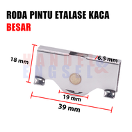 Roda Pintu Etalase Kaca Roda Showcase Geser Roda Sliding Matex Besar Kecil