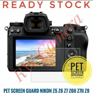 LAYAR PET Nikon Z5 Z6 Z7 Z8 Anti-Scratch Screen Guard protector LCD Screen Z6ii Z6iii Z7ii Z8 Z9 Mar