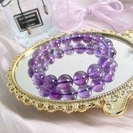 Bolivia Amethyst Ice Bracelet ️ 9MM/11MM|Emotional Stability|Improve Focus|Noble Help|Sleep Soothing