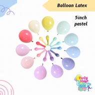 5 inch Macaroon latex balloon 5 inch pastel latex balloon/ Small pastel balloon/