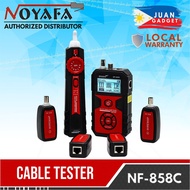 Noyafa NF-858C Wire Tracker LCD Cable Tester RJ11 RJ45 BNC VFL Mic USB Lan Network Cable Tester