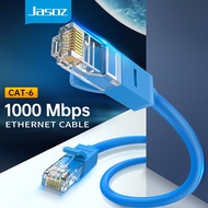 Jasoz สายแลนเน็ต สายแลน Cat6 Lan Cable 0.5m-30m ระดับกิ๊กกะบิต Outdoor สำเร็จรูป พร้อมใช้งาน Router RJ45 Network Cable สายแลนเน็ต
